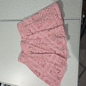 Children's Place Pink and‎ Brown Shirt with Built-in Shorts Size Large 10/12